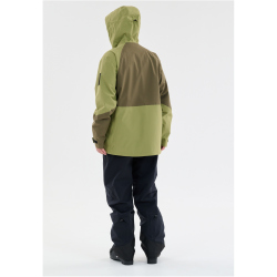 SLOPE Zuko Lined Shell Skijacke Herren 3255 - calliste green S