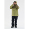 SLOPE Zuko Lined Shell Skijacke Herren 3255 - calliste green S