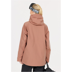 SLOPE Ruki Lined Shell Ski-Anorak Damen 5184 - cognac XXS