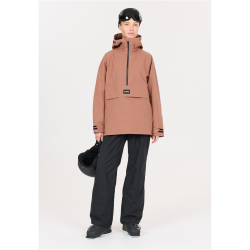 SLOPE Ruki Lined Shell Ski-Anorak Damen 5184 - cognac XXS