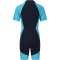 ZigZag Neopren Schwimmanzug Kinder 2009 - cyan blue 4 (104/110)