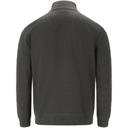 Cruz Pitt Melange Sweatjacke Herren 1011 - dark grey melange S