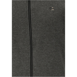 Cruz Pitt Melange Sweatjacke Herren 1011 - dark grey melange S