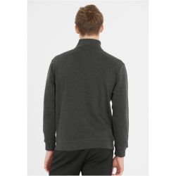 Cruz Pitt Melange Sweatjacke Herren 1011 - dark grey melange S