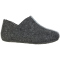 Mols Shima Filz Hausschuhe Kinder 1011 - dark grey melange 24