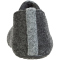 Mols Shima Filz Hausschuhe Kinder 1011 - dark grey melange 24