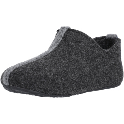 Mols Shima Filz Hausschuhe Kinder 1011 - dark grey melange 28