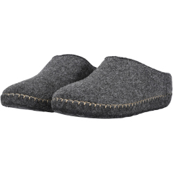 Mols Sinaka Filz Hausschuhe 1011 - dark grey melange 37
