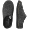 Mols Sinaka Filz Hausschuhe 1011 - dark grey melange 44