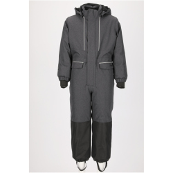 ZigZag Merry Melange Schneeanzug Kinder 1011 - dark grey melange 4 (104)