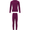 ZigZag Panda Skiunterwäsche-Set Kinder 4078 - dark purple 4 (104/110)