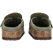 Cruz Emilian Leder Moc Toe Kork Clogs Damen 3011 - deep lichen green 36