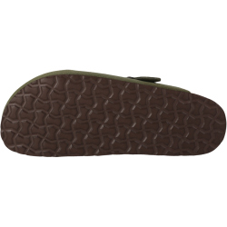 Cruz Cosimo Leder Kork Clogs 3011 - deep lichen green 36