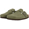 Cruz Cosimo Leder Kork Clogs 3011 - deep lichen green 36