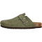 Cruz Cosimo Leder Kork Clogs 3011 - deep lichen green 36
