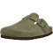 Cruz Cosimo Leder Kork Clogs 3011 - deep lichen green 36