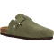 Cruz Cosimo Leder Kork Clogs 3011 - deep lichen green 36