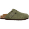 Cruz Cosimo Leder Kork Clogs 3011 - deep lichen green 36