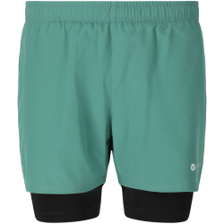 VIRTUS Zayne 2in1 Trainingsshorts Herren 3205 - deep sea S
