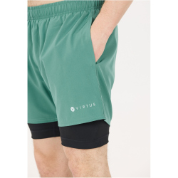 VIRTUS Zayne 2in1 Trainingsshorts Herren 3205 - deep sea S