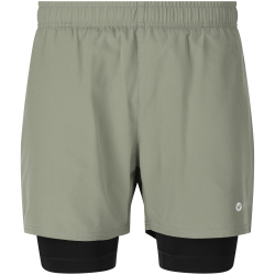 VIRTUS Zayne 2in1 Trainingsshorts Herren 3250 - dried sage S