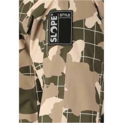 SLOPE Kenai Allover Print Skijacke Herren 3256 - grape leaf XXS