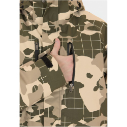 SLOPE Kenai Allover Print Skijacke Herren 3256 - grape leaf XXS