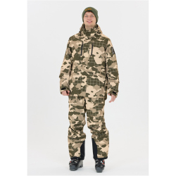 SLOPE Kenai Allover Print Skijacke Herren 3256 - grape leaf XXS
