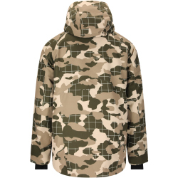 SLOPE Kenai Allover Print Skijacke Herren 3256 - grape leaf S
