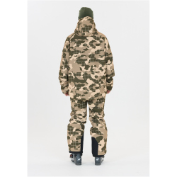 SLOPE Kenai Allover Print Skijacke Herren 3256 - grape leaf S