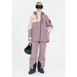 SLOPE Zuko Lined Shell Skijacke Damen 4214 - gray ridge XXS