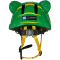 CRAZY SAFETY Tiger Fahrradhelm Kinder 3999 - green S (49-55 cm)