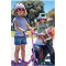 CRAZY SAFETY Tiger Fahrradhelm Kinder 3999 - green S (49-55 cm)