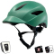 CRAZY SAFETY Aero Fahrradhelm Kinder 3999 - green L (58-61 cm)