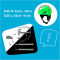CRAZY SAFETY Bone Spike Skihelm 3999 - green L (58-61 cm)