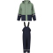 ZigZag Simba PU Regenjacke + Regenhose Set Kinder 3138 - green bay 2 (92)