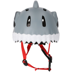 CRAZY SAFETY Shark Fahrradhelm Kinder 0107 - grey S...
