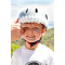 CRAZY SAFETY Shark Fahrradhelm Kinder 0107 - grey S (49-55 cm)