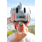 CRAZY SAFETY Shark Fahrradhelm Kinder 0107 - grey S (49-55 cm)