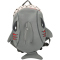 CRAZY SAFETY Shark Rucksack Kinder 0107 - grey