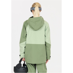 SLOPE Zuko Lined Shell Skijacke Damen 3068 - hedge green XXS