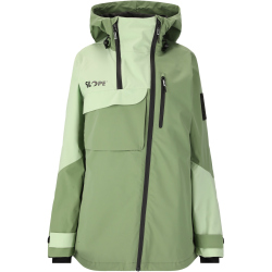 SLOPE Zuko Lined Shell Skijacke Damen 3068 - hedge green XS