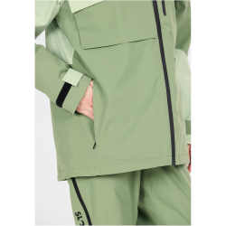 SLOPE Zuko Lined Shell Skijacke Damen 3068 - hedge green XS