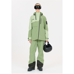 SLOPE Zuko Lined Shell Skijacke Damen 3068 - hedge green XS