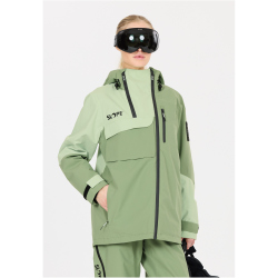 SLOPE Zuko Lined Shell Skijacke Damen 3068 - hedge green XS