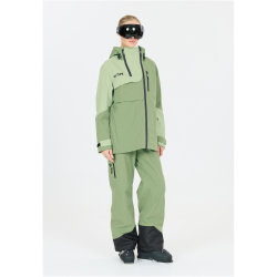 SLOPE Zuki Lined Shell Skihose Damen 3068 - hedge green XXS