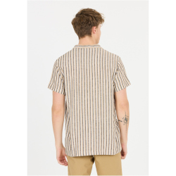 Cruz Camilo kurzarm Leinenhemd Herren 1265 - island fossil S