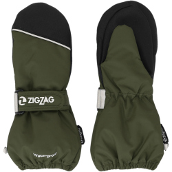 ZigZag Shildon wasserdichte Fäustlige Kinder 3074 - kombu green M (140/146)