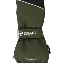 ZigZag Shildon wasserdichte Fäustlige Kinder 3074 - kombu green M (140/146)