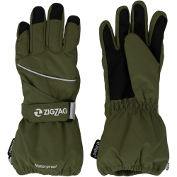 ZigZag Kempston Handschuhe Kinder 3074 - kombu green L...